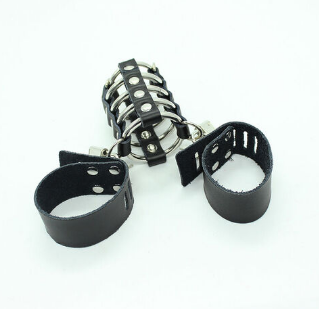 Jaula de Castidad Premium con Anillas Metálicas - Ohmama