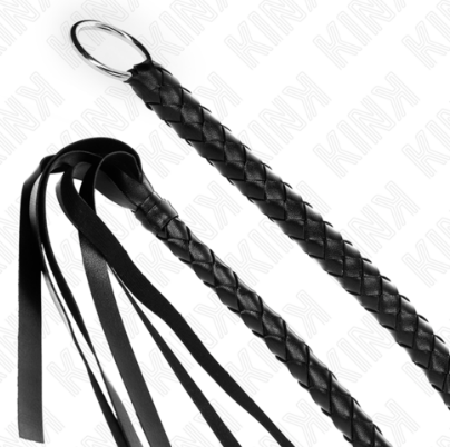 KINK - Látigo de Serpiente con Anillo de Mano Negro