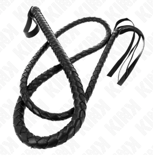 KINK - Látigo de Serpiente con Anillo de Mano Negro