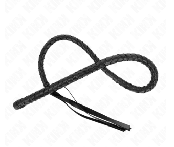 KINK - Látigo de Serpiente con Anillo de Mano Negro