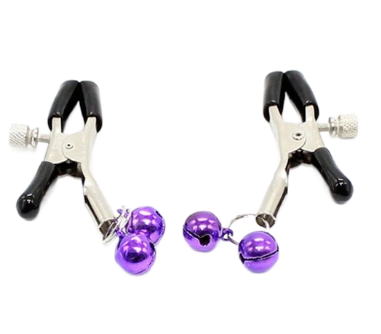Pinzas para Pezones con Cascabeles - Ohmama Fetish