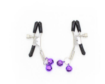 Pinzas para Pezones con Cascabeles - Ohmama Fetish