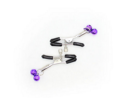 Pinzas para Pezones con Cascabeles - Ohmama Fetish