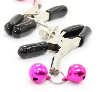 Pinzas para Pezones con Cascabeles - Ohmama Fetish