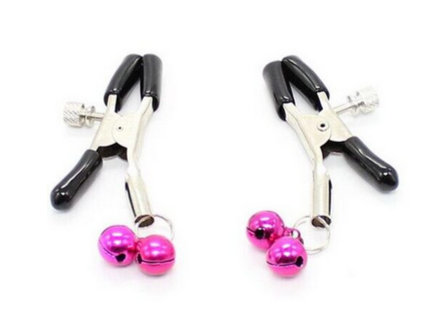 Pinzas para Pezones con Cascabeles - Ohmama Fetish