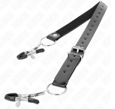 KINK - Pinzas para Clítoris 4 Enganches Ajustables