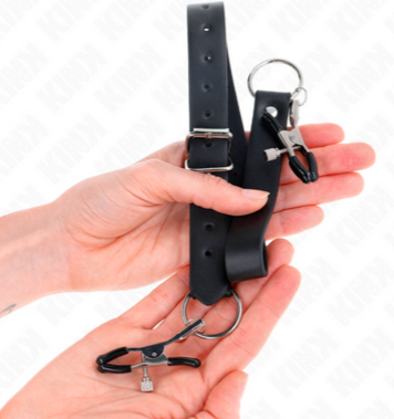 KINK - Pinzas para Clítoris 4 Enganches Ajustables