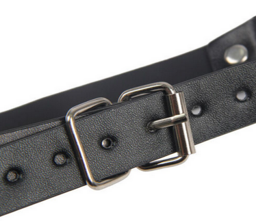 SUBBLIME - Arnés Bondage Negro con Pinzas Pezones y Mordaza