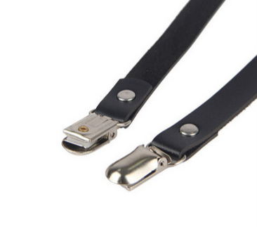 Arnés de Pierna con Cadenas Subblime - Cuero Negro