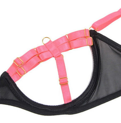 Conjunto Subblime con Collar y Detalles - Hollow Cut Bicolor