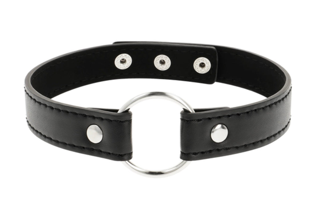 Collares choker Coquette de cuero vegano