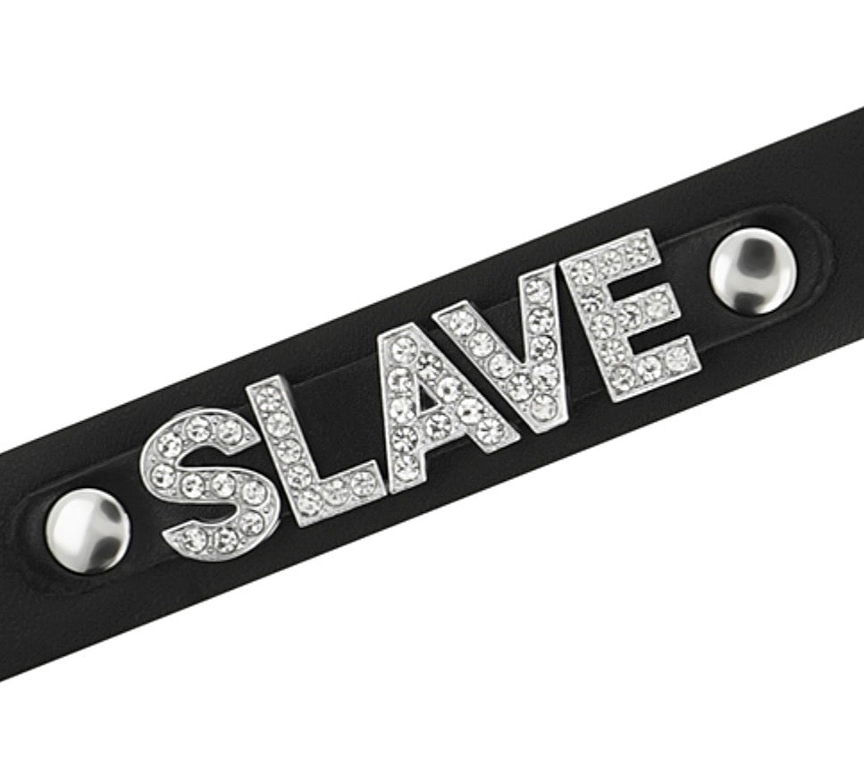 Coquette: Choker cuero vegano