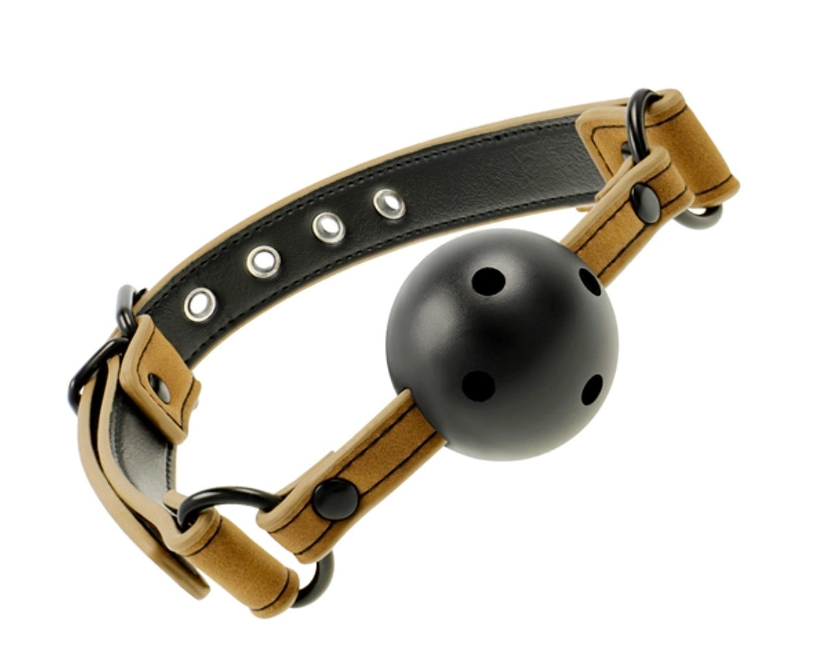 Mordaza Fetish Submissive - Cuero Vegano