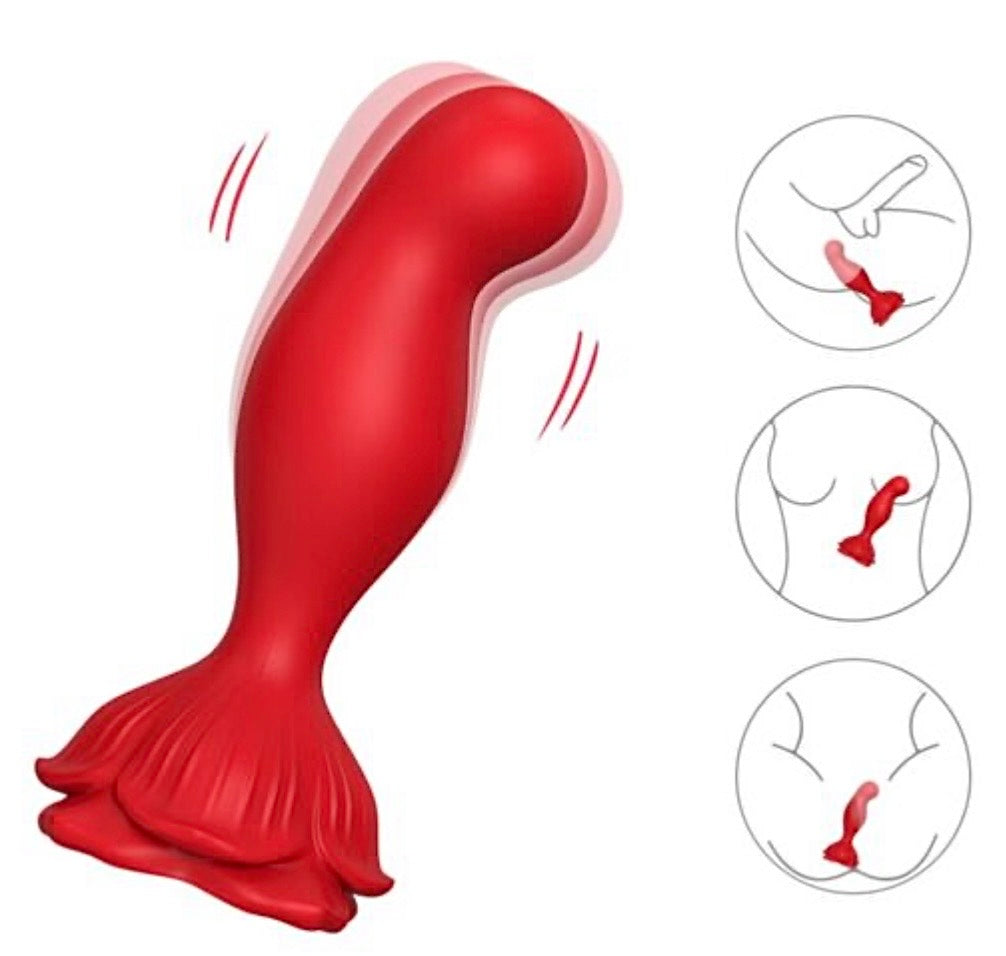 ARMONY - Plug anal de rosa control remoto