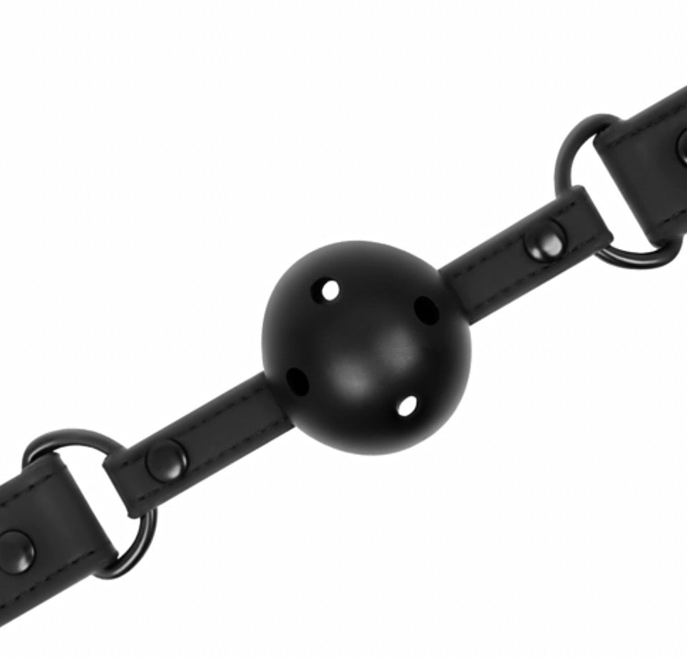 Mordaza Fetish Submissive - Cuero Vegano