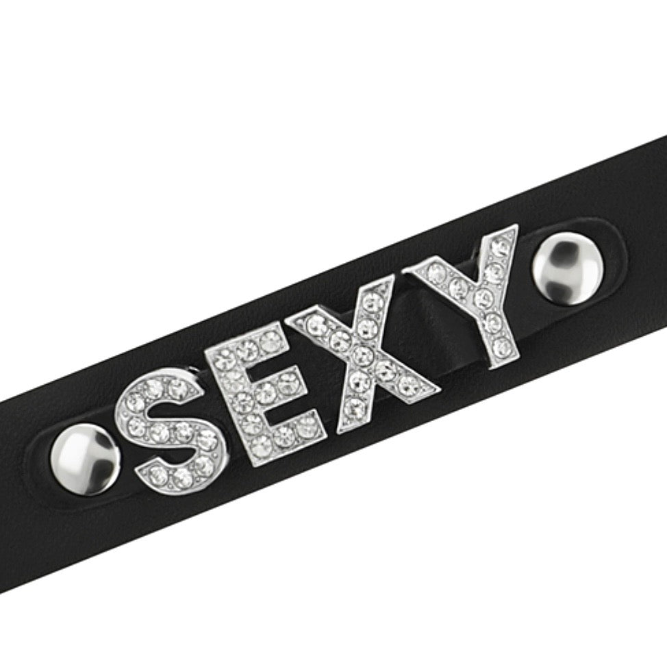 Coquette: Choker cuero vegano