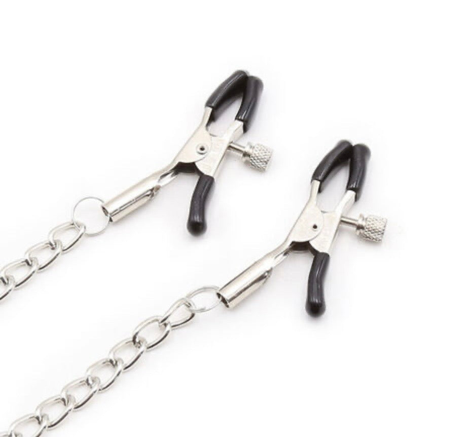 OHMAMA FETISH - Mordaza anilla con pinzas pezones