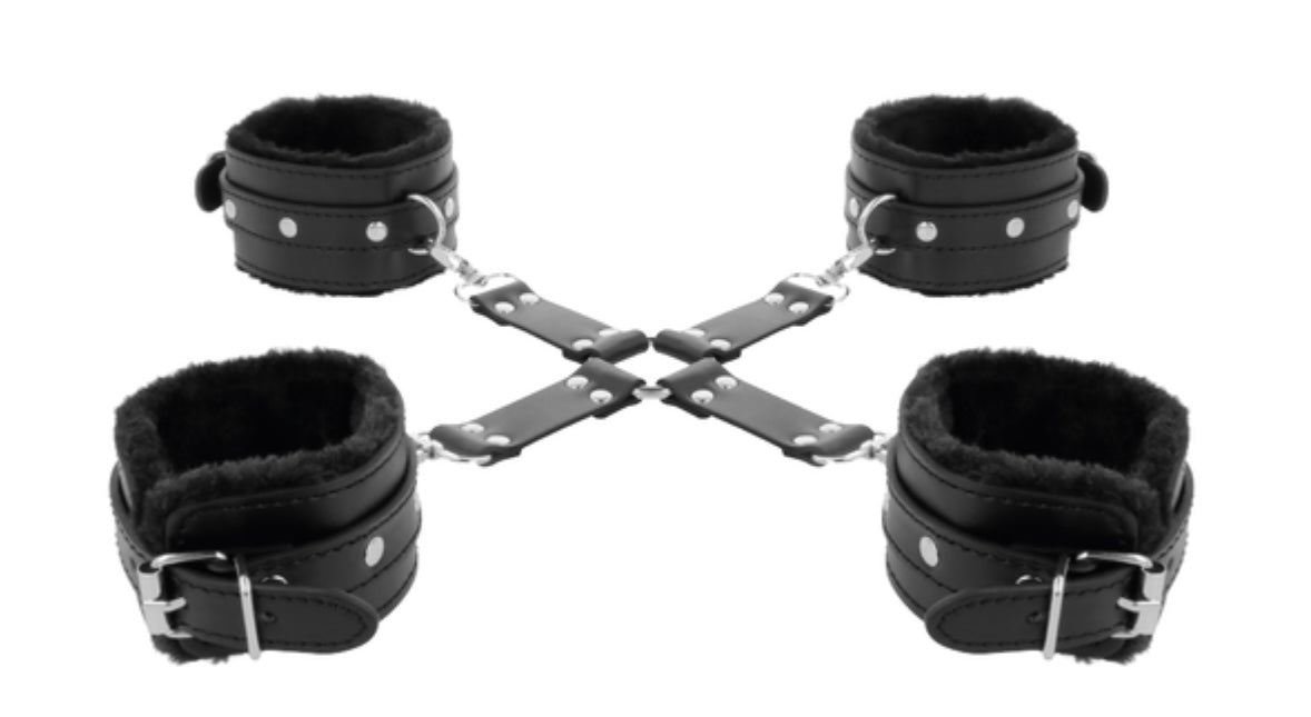 Kit de sujeción de cuero