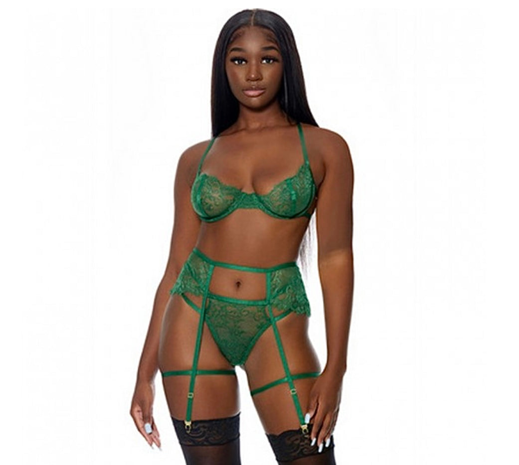 Conjunto Forplay Blooming Beauty de 2 Piezas - Encaje