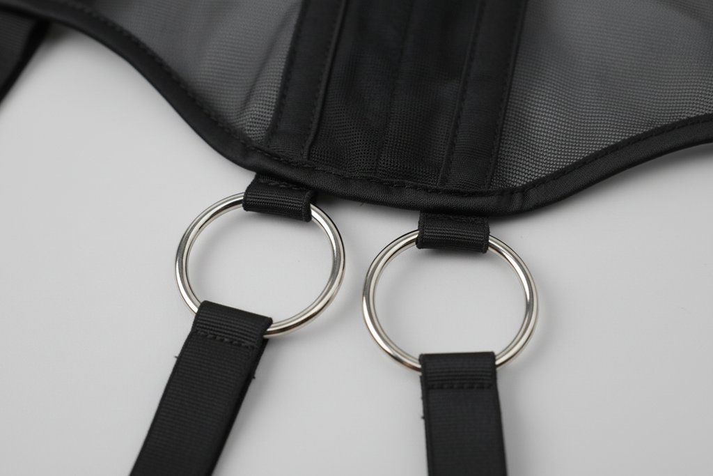 Detalle anillas y correas sutil