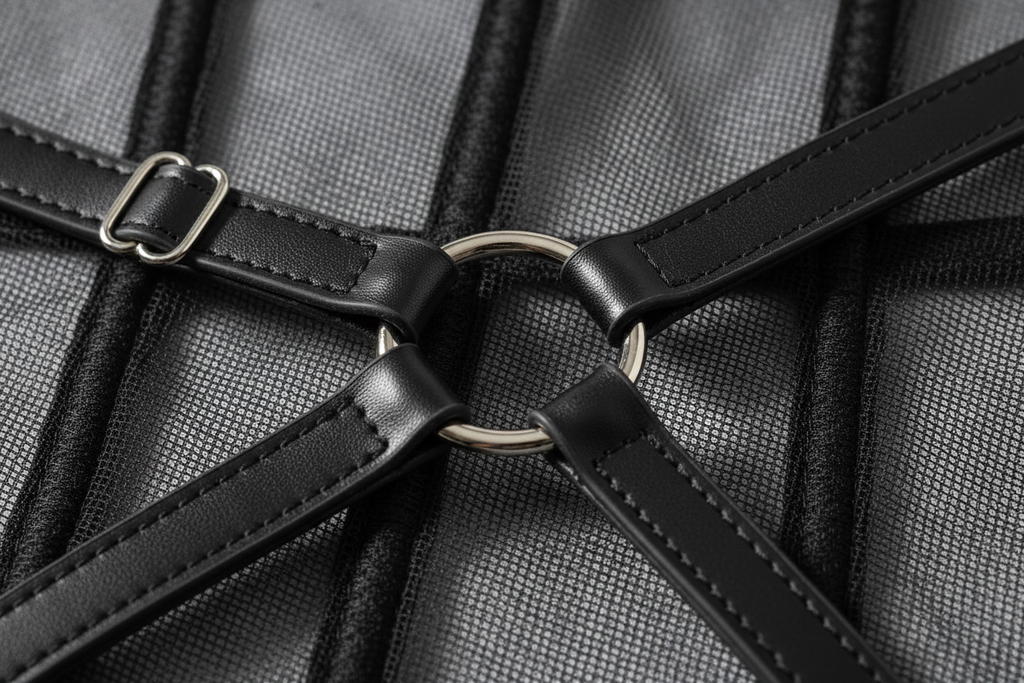 Detalle anillas y correas