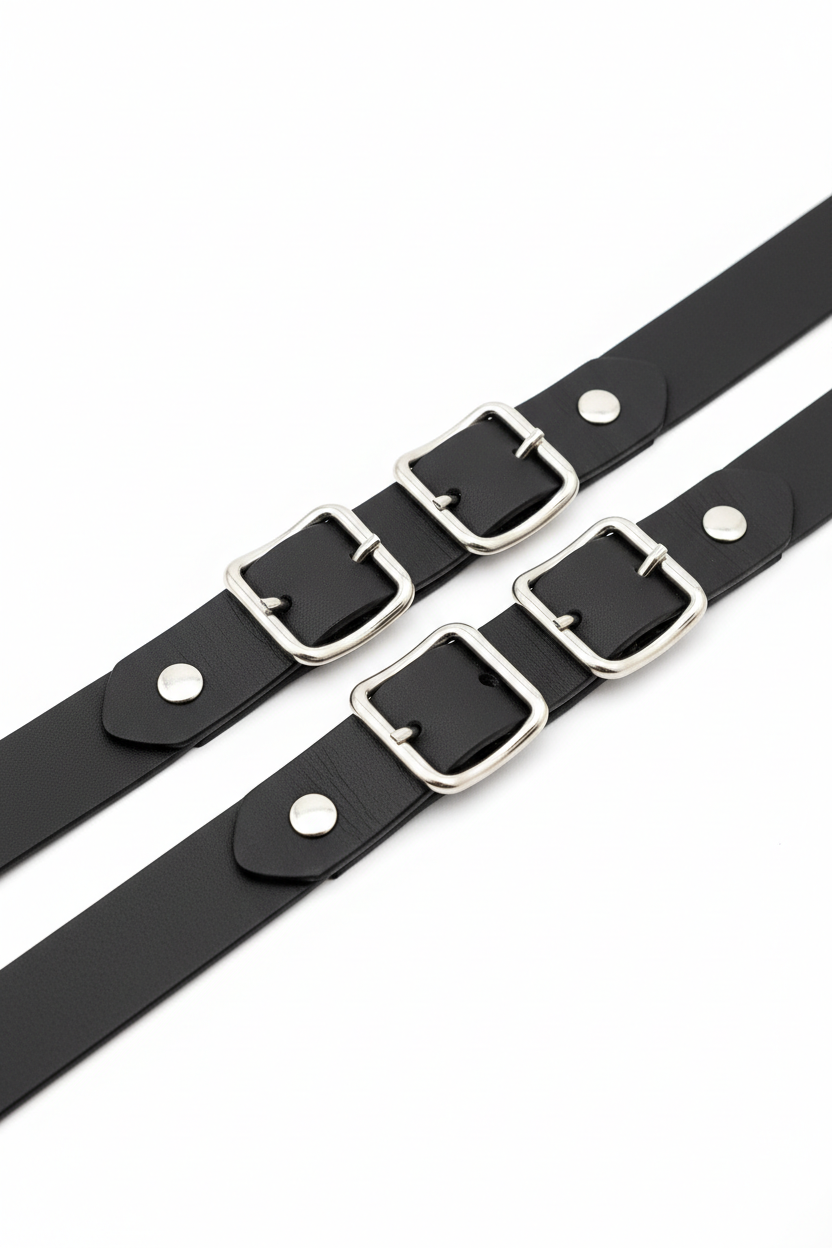 Detalle correas frontales