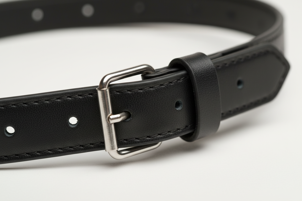 Detalle correas y hebillas