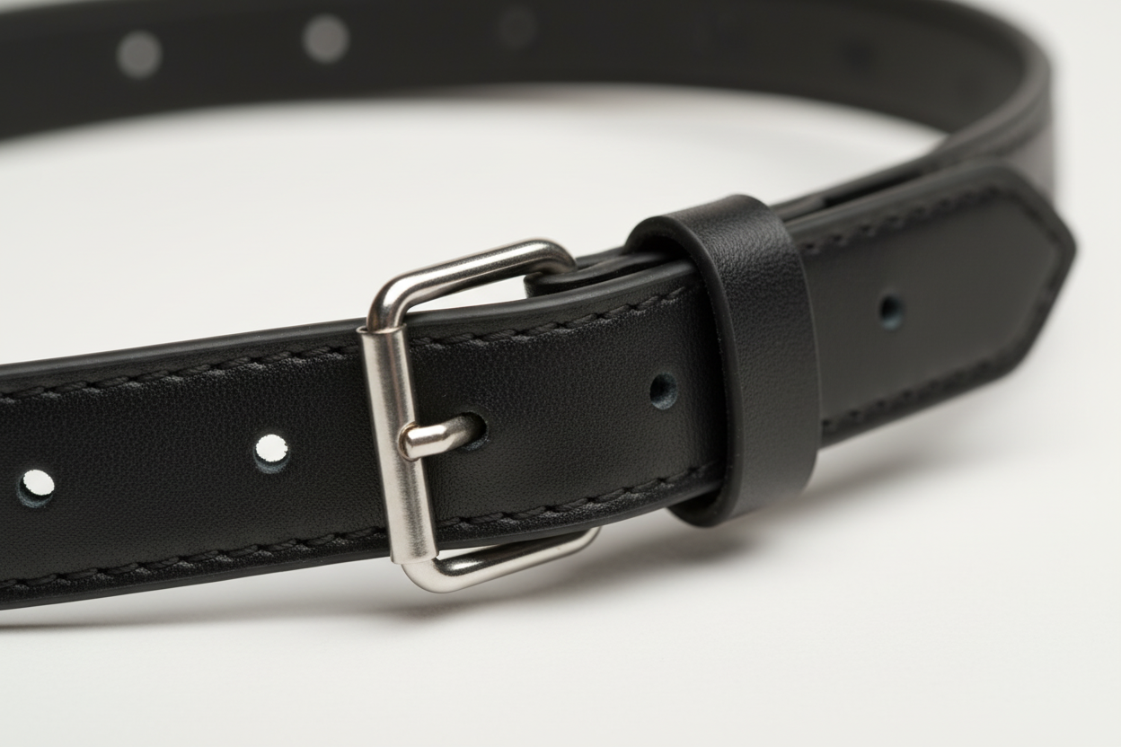 Detalle correas y hebillas