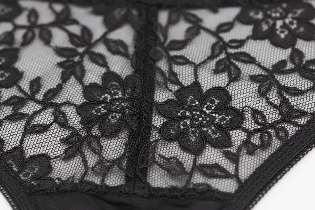 Detalle encaje floral