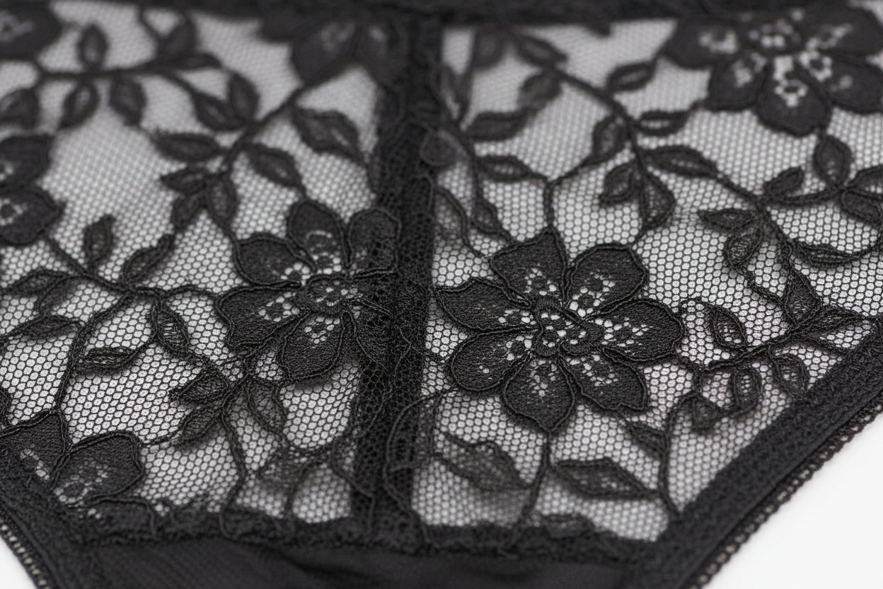 Detalle encaje floral