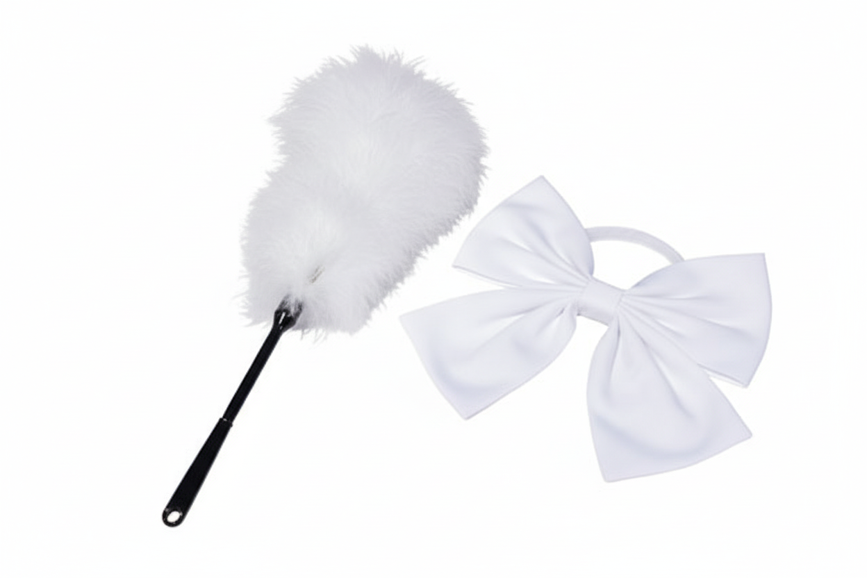 Detalle plumero y diadema