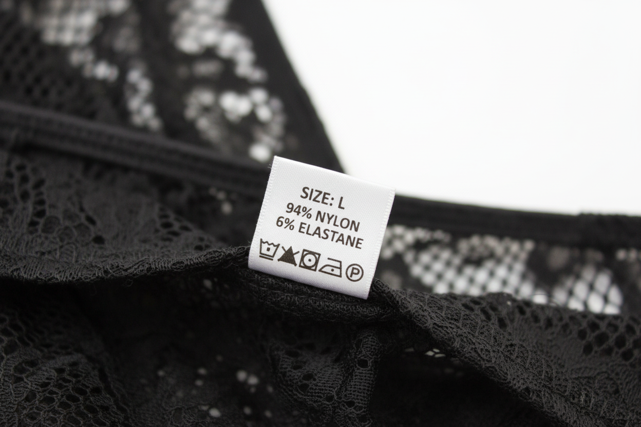 Etiqueta composición