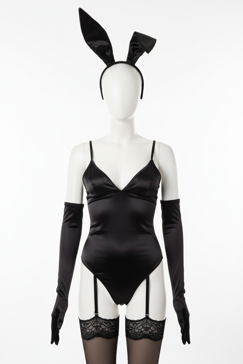 Maniquí frontal conejita