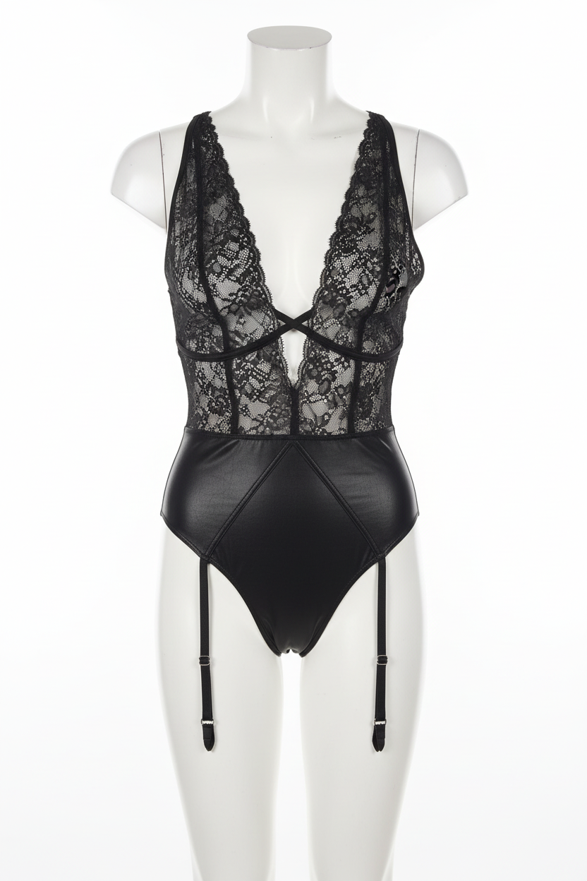 Maniquí frontal negro