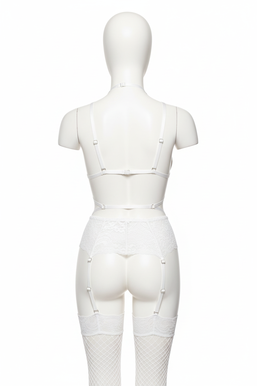 Maniquí trasera conjunto arnés