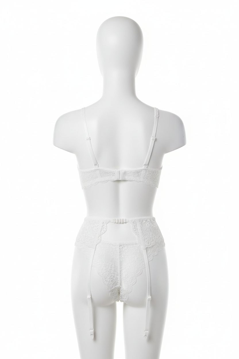 Maniquí trasera Rose blanco corregido