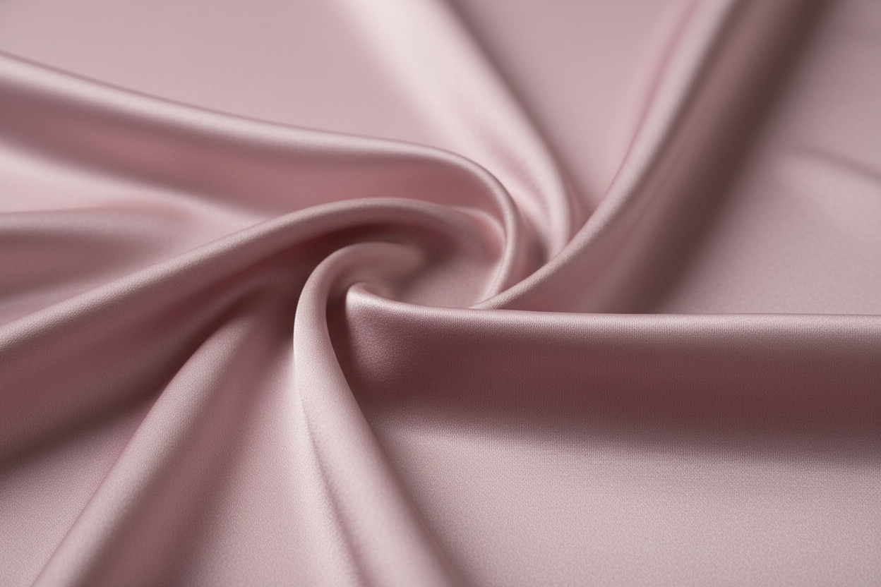 Seda rosa empolvado premium